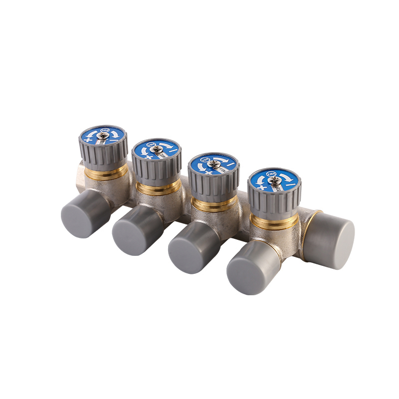 Nickel Plated Brass Manifold for Floor Heating System