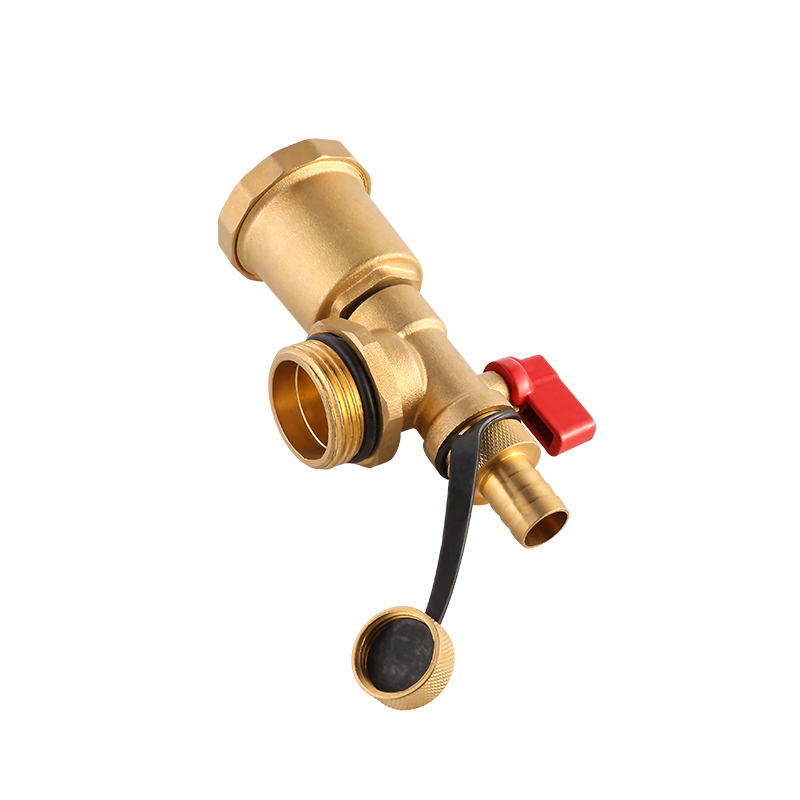 Brass Air Vent Valve with Drain Valve