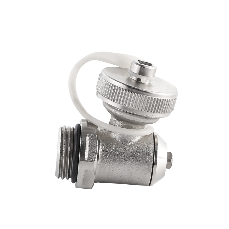 Manifold Accessories Brass Air Vent Valve with Surface Nickel Plated