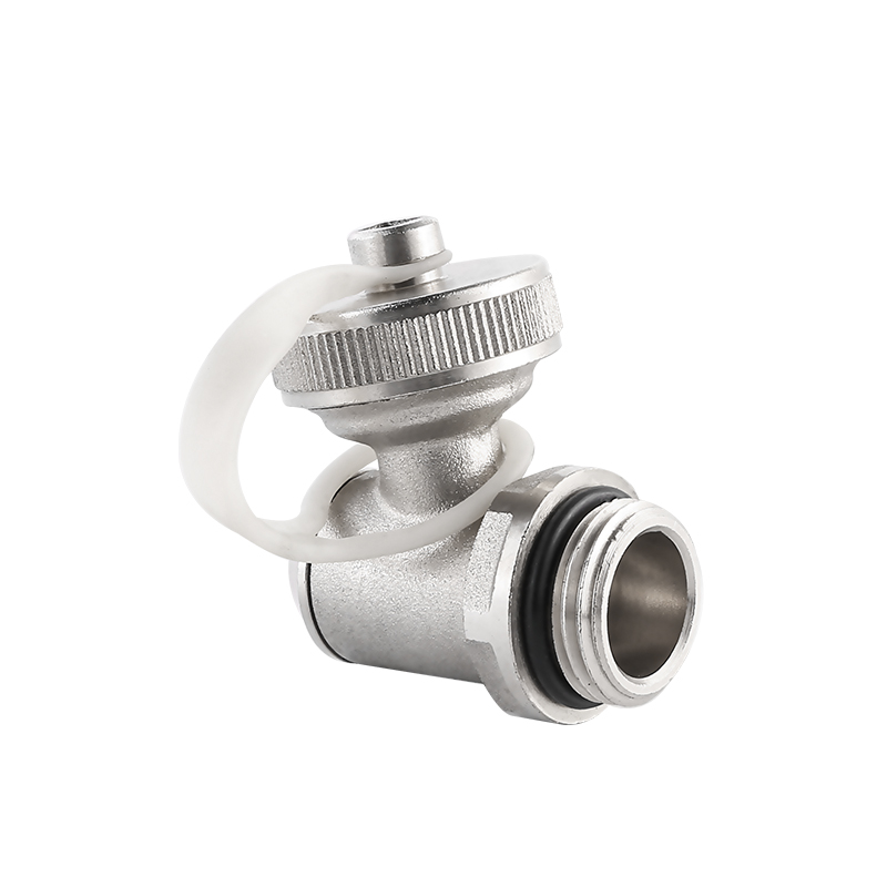 Manifold Accessories Brass Air Vent Valve with Surface Nickel Plated
