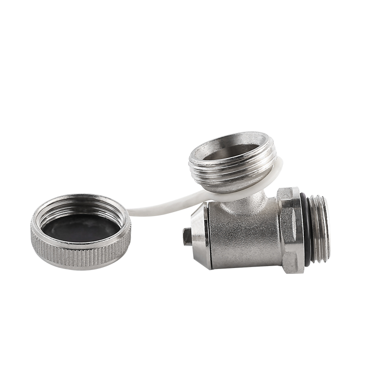 Manifold Accessories Brass Air Vent Valve with Surface Nickel Plated