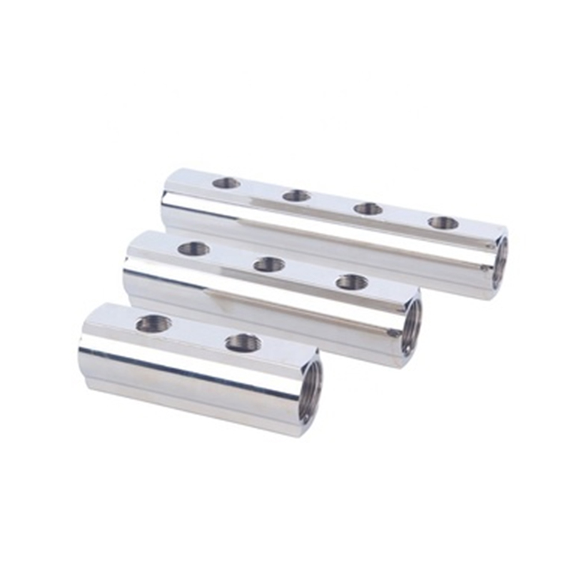 Chrome Plated Forged Brass Manifold Bar