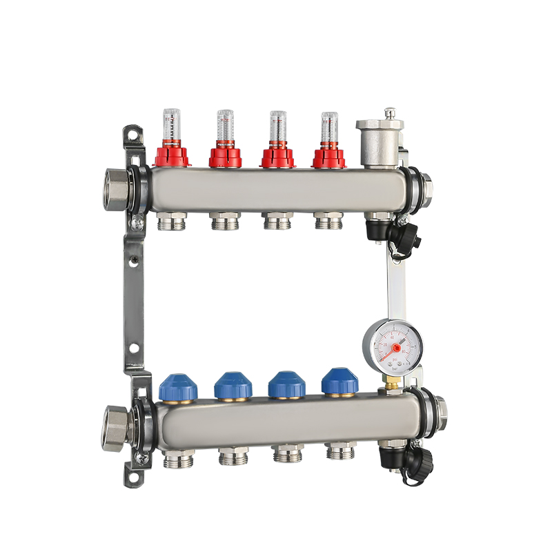 Stainless Steel Under Floor Heating HVAC Manifold