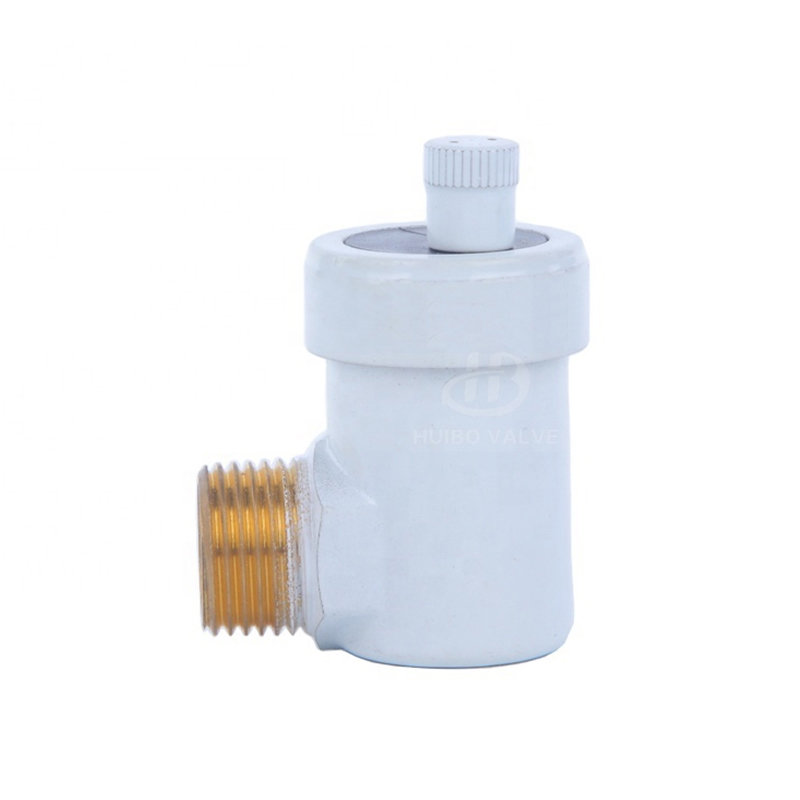 Nickel Plated Male Thread Brass Air Vent Valve