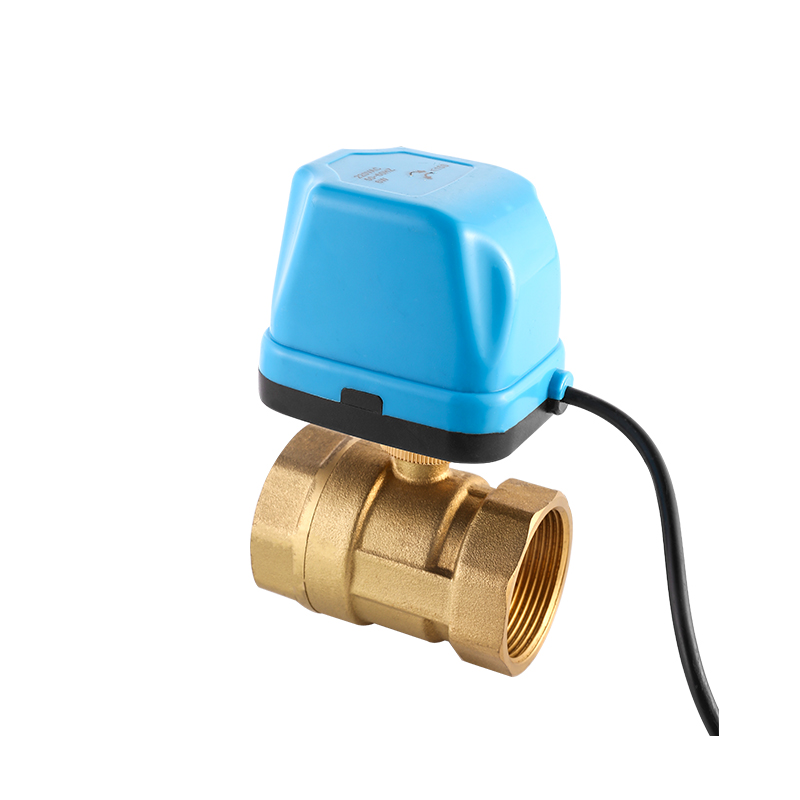 220V/110V/24V 2 Way Brass Water Electric Actuator Ball Valve  