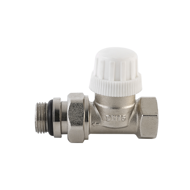 Brass Straight Type Backwater lockout Radiator Valve