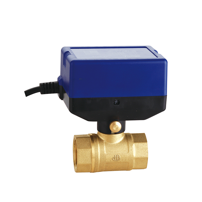 Auto-Actuator Electric Brass Ball Valve