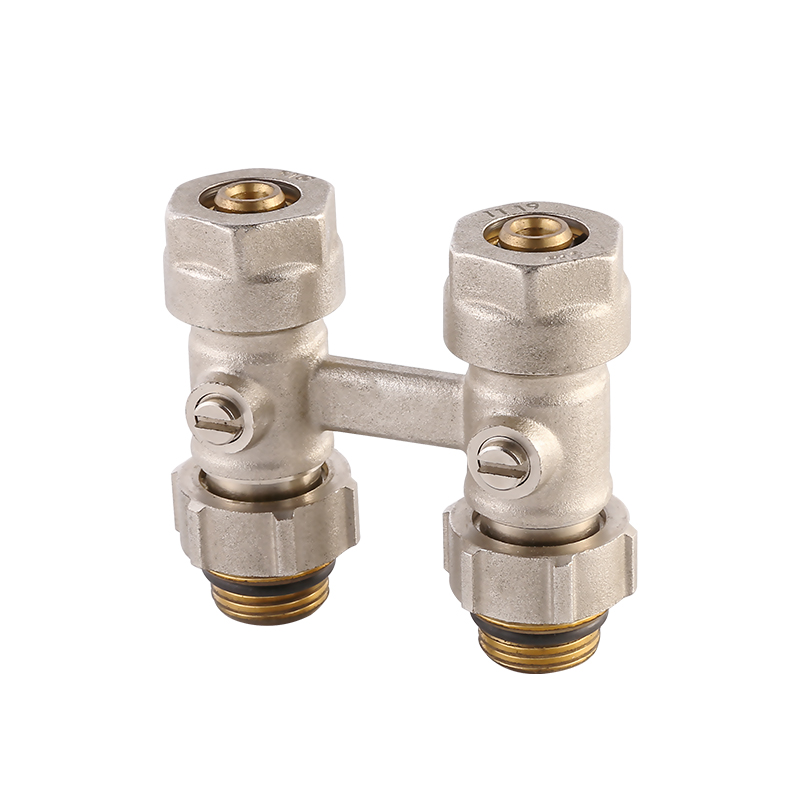 H Type Lock Shield Brass Radiator Valve