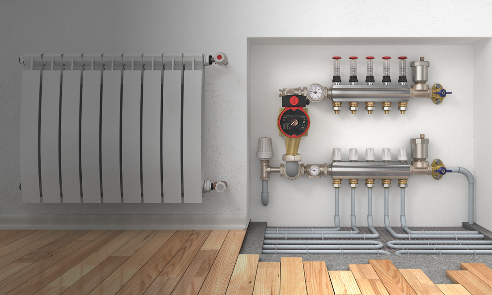 Principle and structure of Water Mixing System