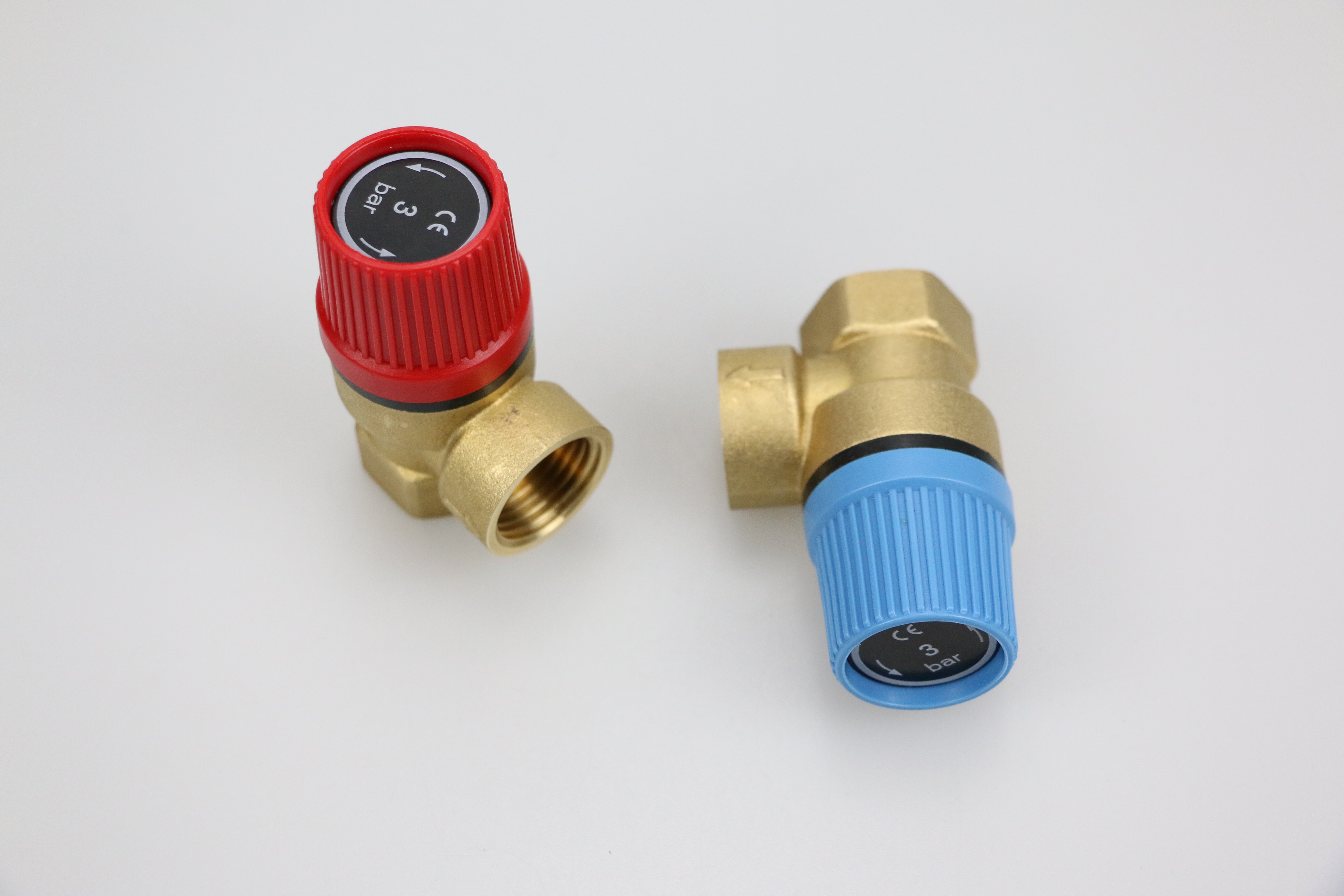1/2 3/4 FF Brass Safety Valve with 3 bar 4 bar 6 bar